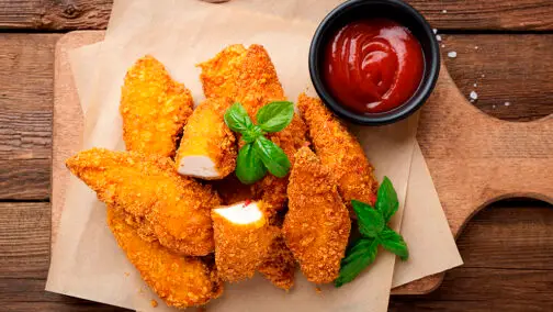 Fritert kyllingfilet