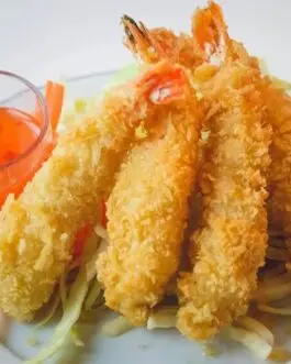 Fritert scampi (tempura)